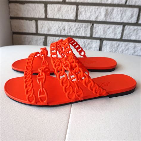 sandal jelly hermes|hermes izmir sandals review.